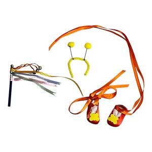 Fancy Nancy Doll Accessories Set Ballet Shoes Wand Butterfly Headband Fits 13"